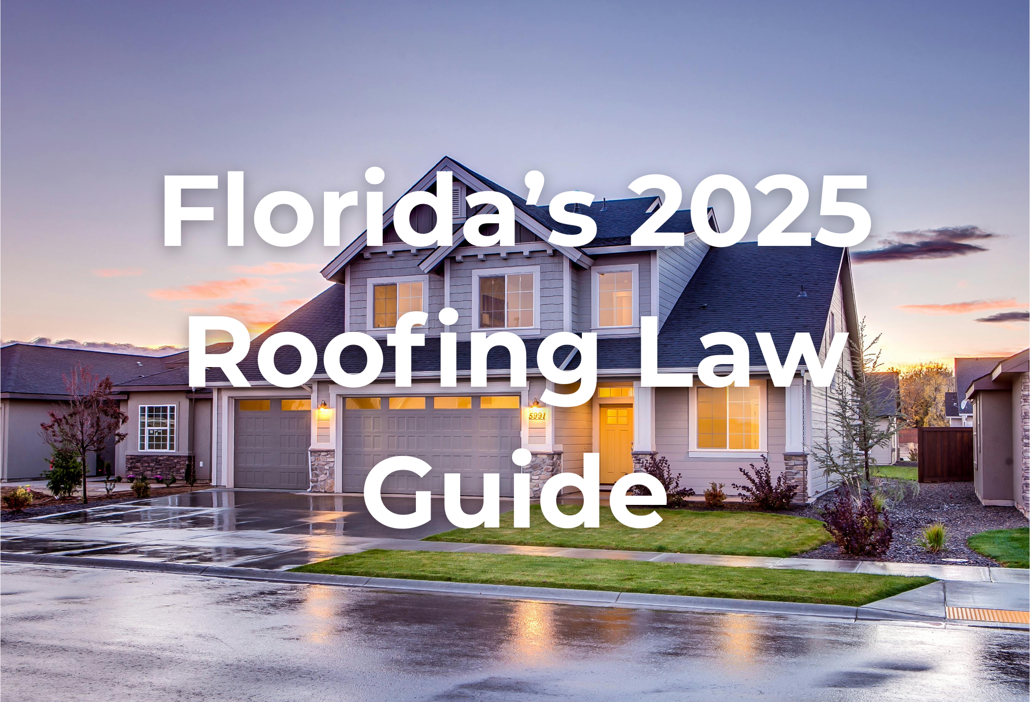 2025 Roofing Law