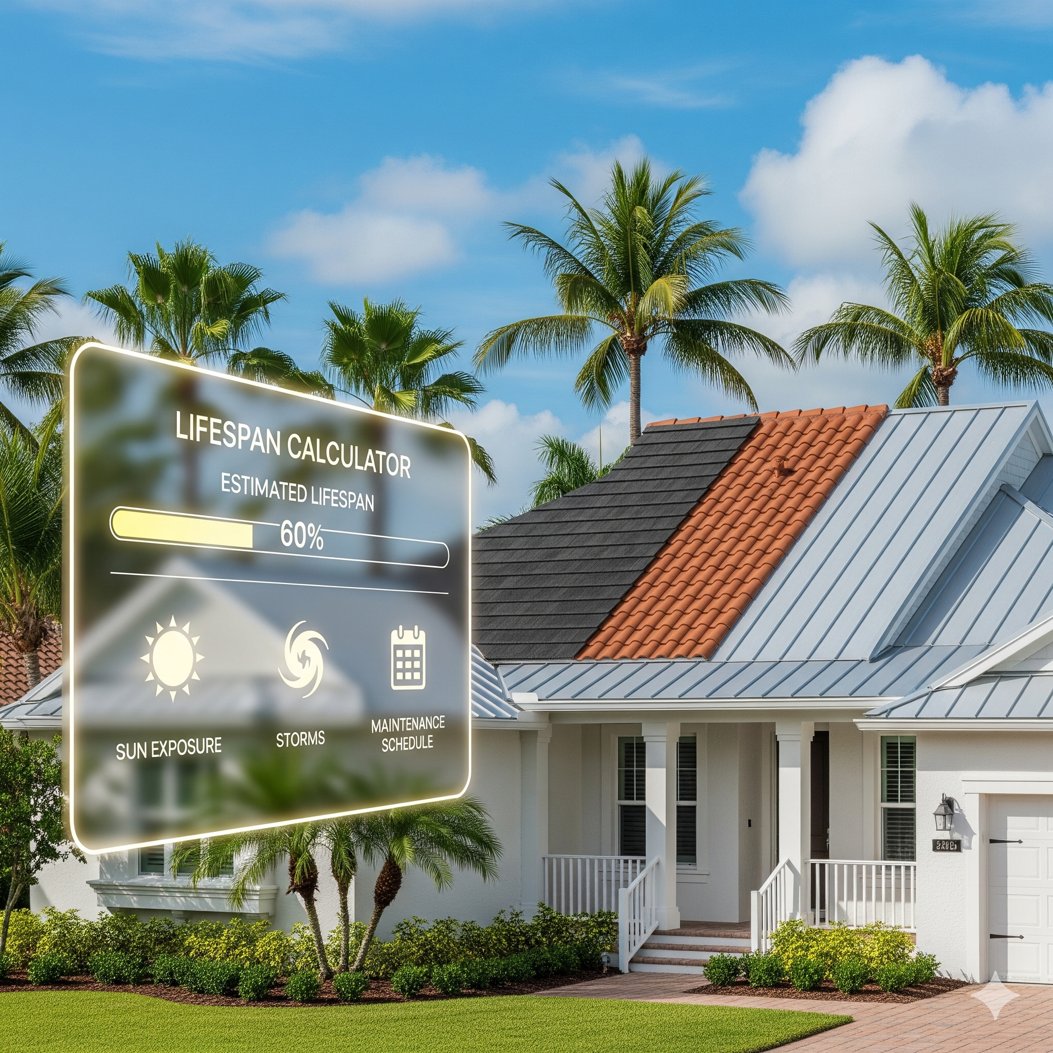 How to Use Our Free Florida Roof Lifespan Calculator (And Why It Matters)
